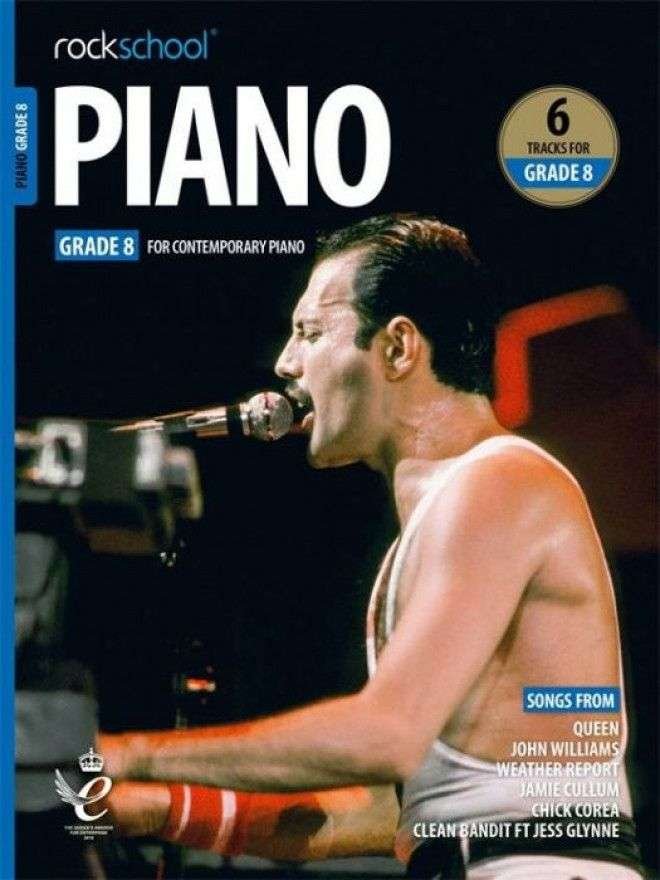 ROCKSCHOOL PIANO GRADE 8 2019+ BK/OLA