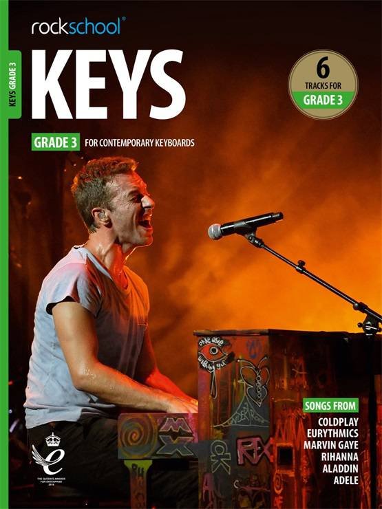 ROCKSCHOOL KEYS GRADE 3 2019+ BK/OLA