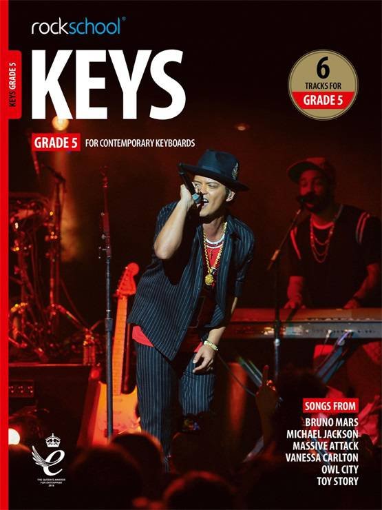 ROCKSCHOOL KEYS GRADE 5 2019+ BK/OLA