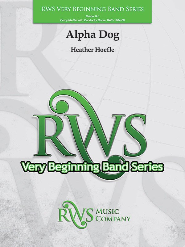 Alpha Dog for Concert Band Cb0.5 Sc/pts