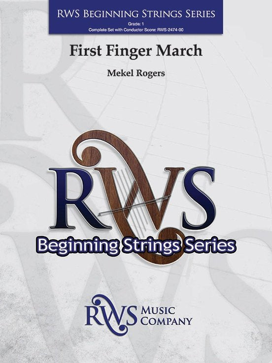 First Finger March for String Orchestra So1 Sc/pts