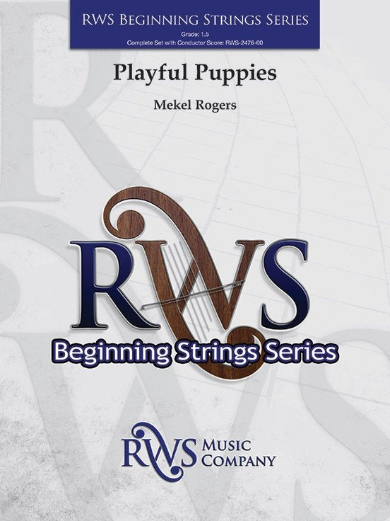 Playful Puppies for String Orchestra So1.5 Sc/pts