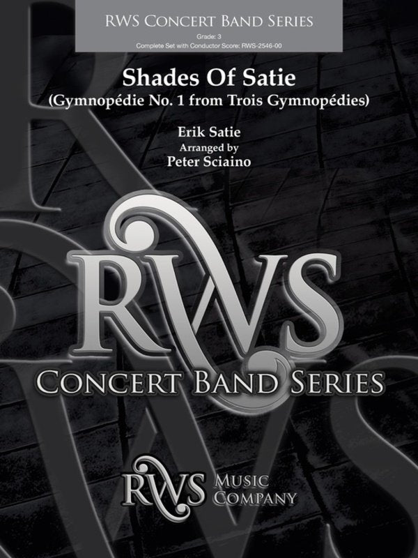 Shades of Satie for Concert Band Cb3 Sc/pts