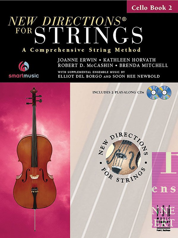 New Directions for Strings Cello Bk 2 Bk/cd