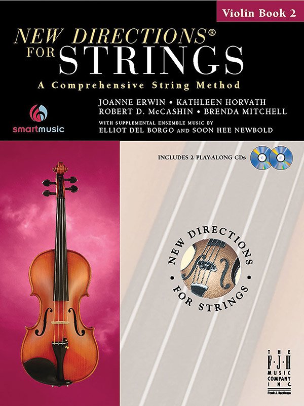 New Directions for Strings Violin Bk 2 Bk/cd