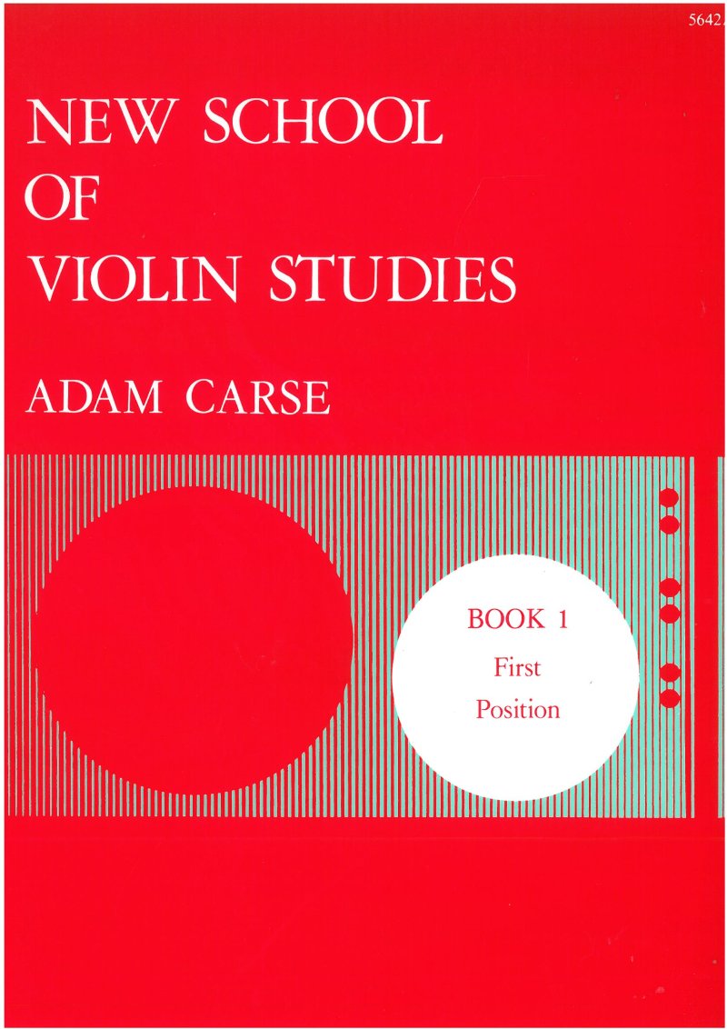 Carse - New School of Violin Studies Bk 1