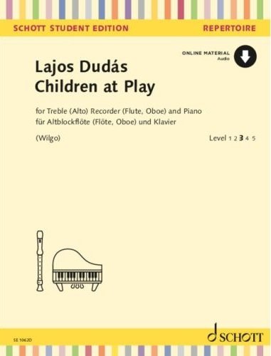 Dudas - Children at Play for Treble Recorder/piano Bk/ola
