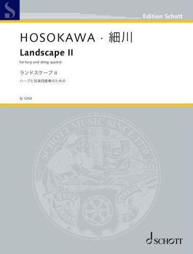 Hosokawa - Landscape Ii for Harp/string Quartet Sc/pts