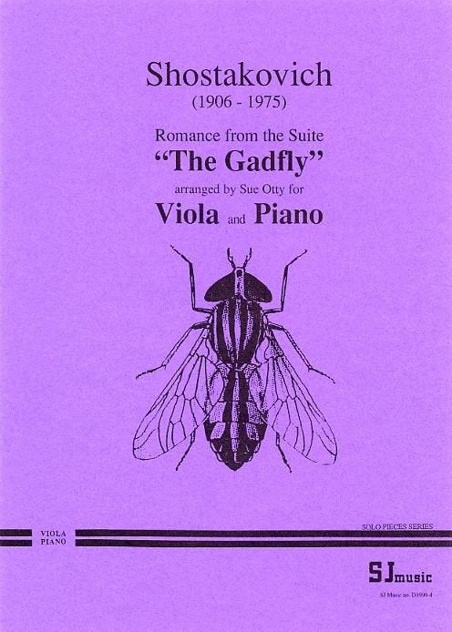 Romance From the Gadfly Viola/piano Arr Otty