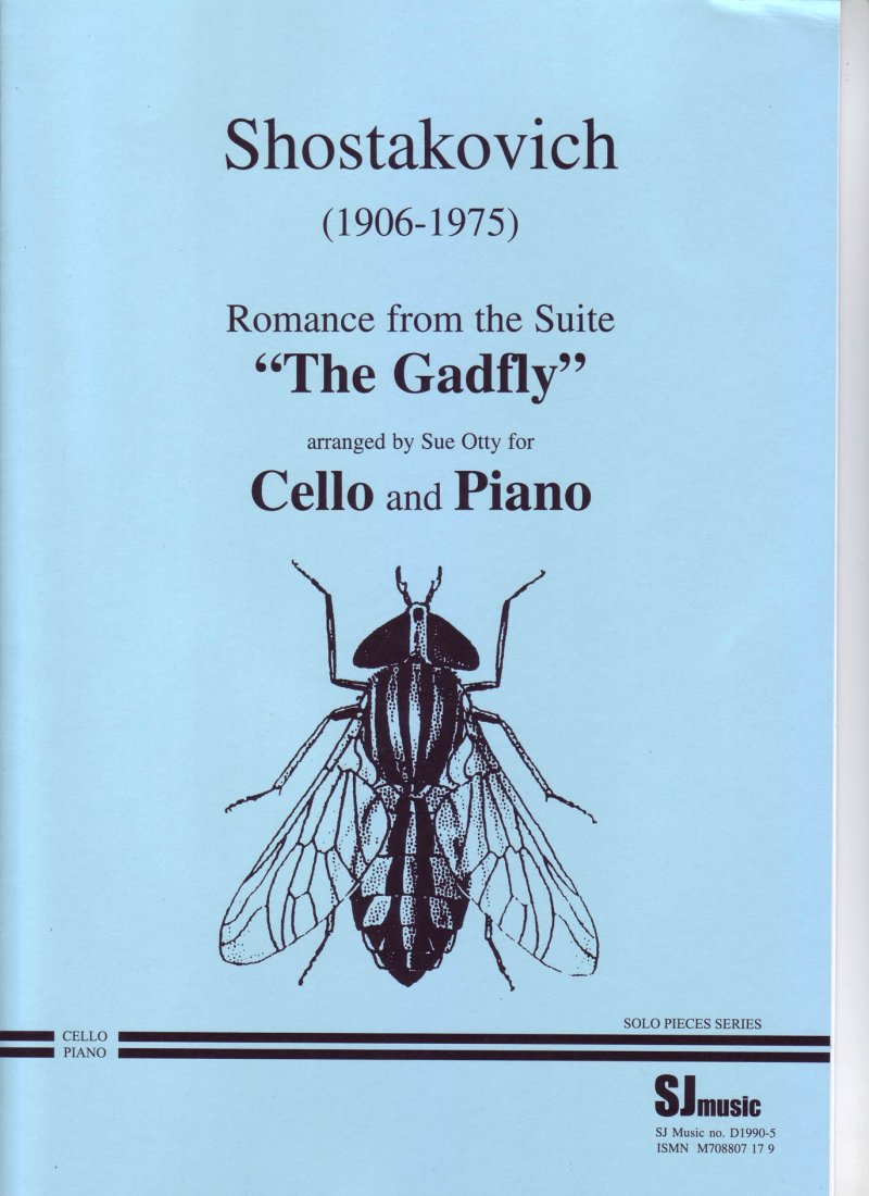 Romance From the Gadfly Cello/piano Arr Otty