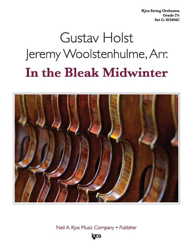 In the Bleak Midwinter for String Orchestra So4.5 Sc/pts