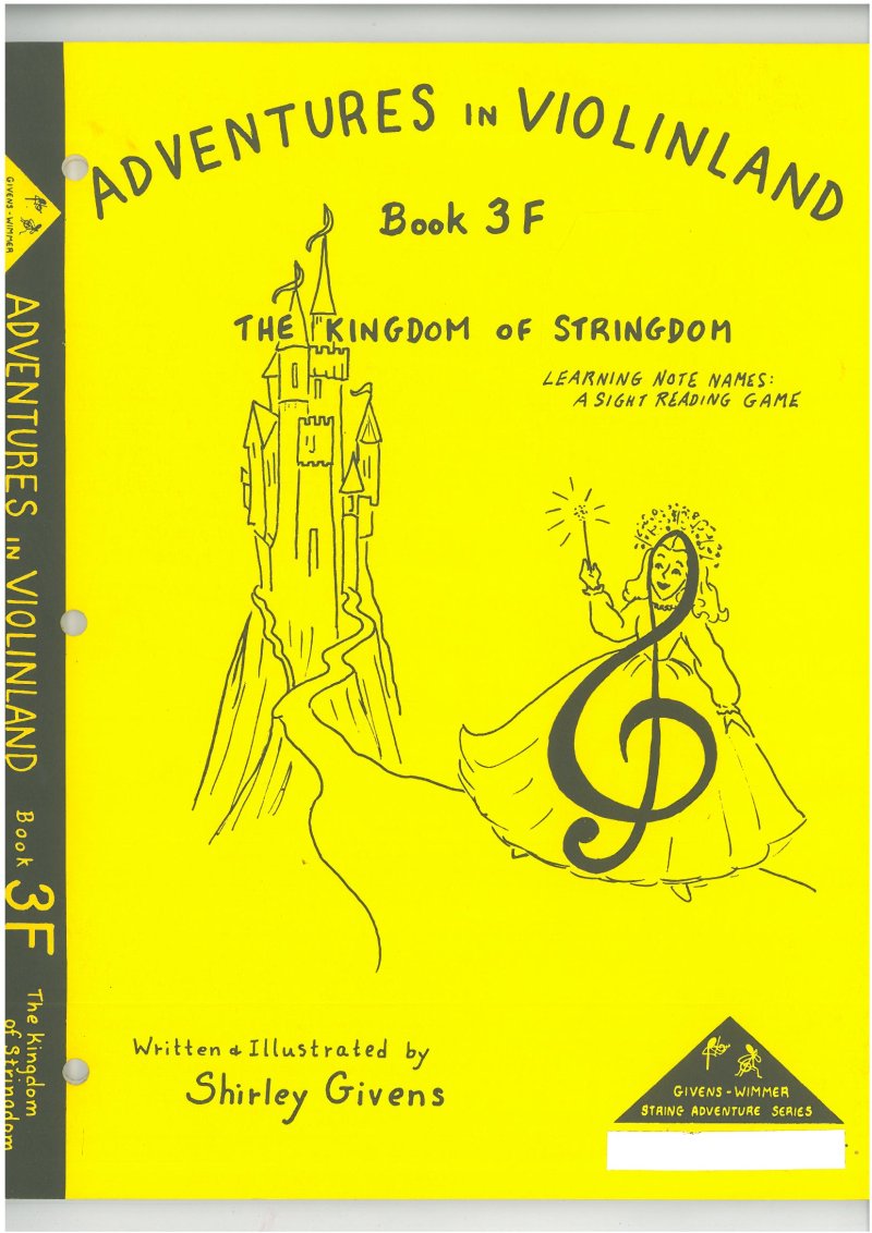 Adventures in Violinland Book 3f