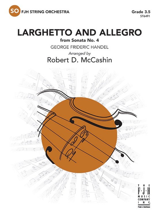Larghetto and Allegro From Sonata No 4 So3.5 Sc/pts