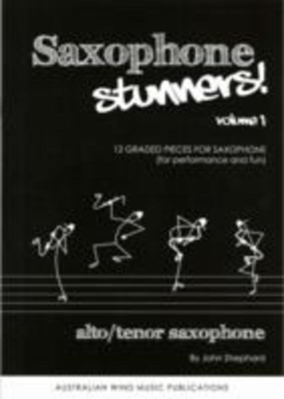 Saxophone Stunners Alto Ten Bk 1 Bk/cd
