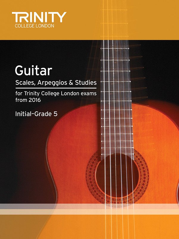 Trinity Guitar Scales Arpeggios Studies Initial-Gr 5