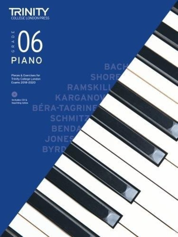 Piano Pieces & Exercises Gr 6 2018-2020 Bk/cd