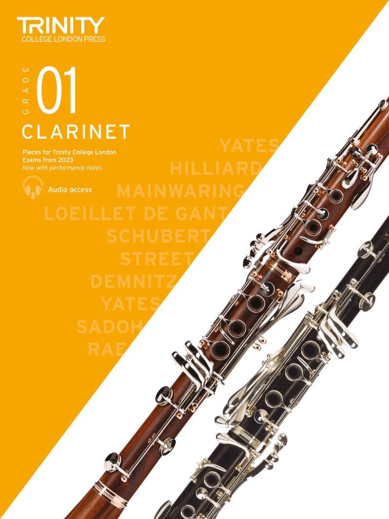 Trinity Clarinet Exam Pieces From 2023 Grade 1