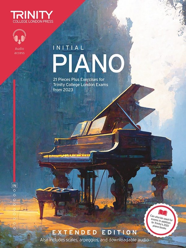 Trinity Piano Exam Pieces & Exercises 2023 Initial Ext Ola