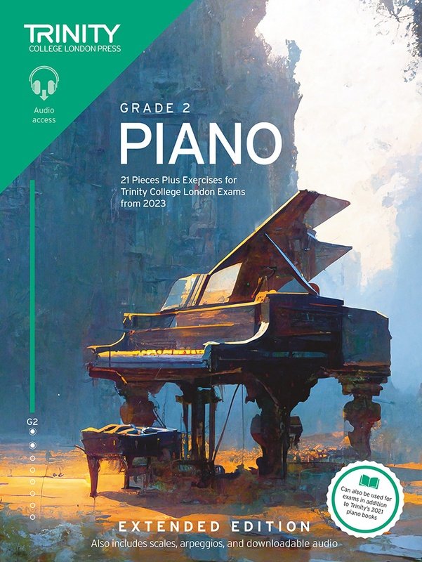 Trinity Piano Exam Pieces & Exercises 2023 Gr 2 Extended Ola
