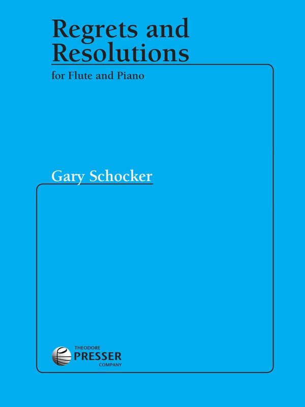 Schocker - Regrets and Resolutions Flute/piano