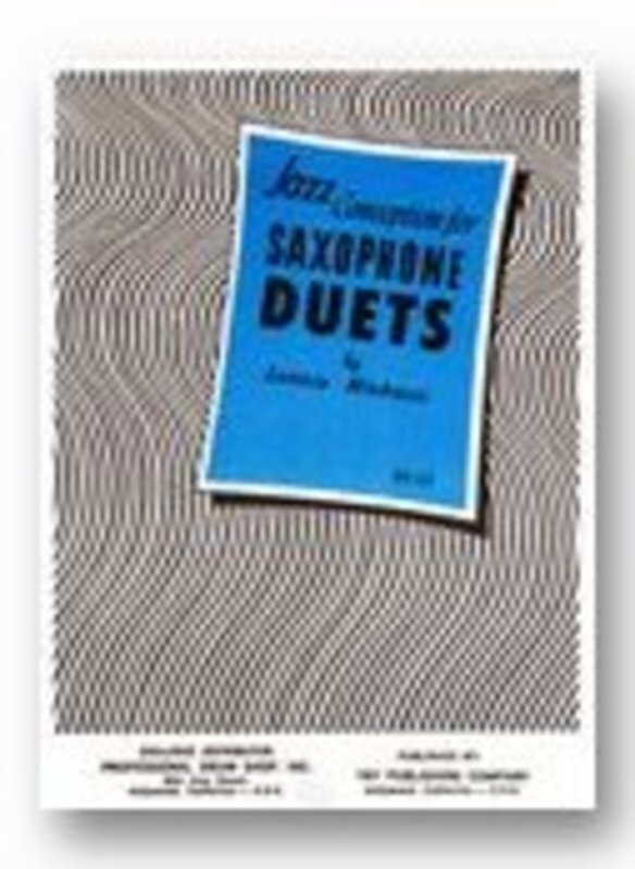 Jazz Conception for Saxophone Duets Bk/cd