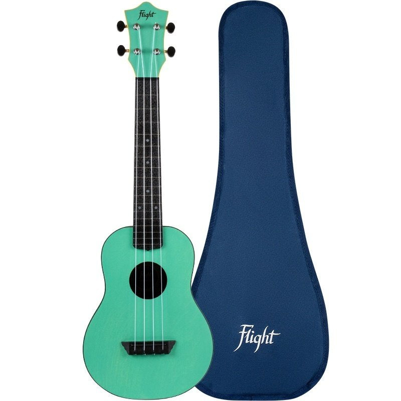 Flight Tuc-35 Light Blue Travel Concert Ukulele