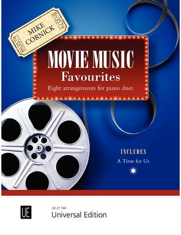 Movie Music Favourites 8 Arrangments for Piano Duet Bk/cd