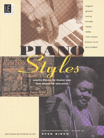 Piano Styles Ed Birch Easy Pieces for Solo Piano