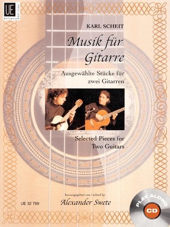 Music for Guitar Selected Pieces for 2 Guitars Bk/cd