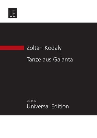 Kodaly - Dances of Galanta Study Score