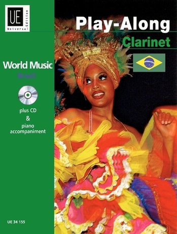 Brazil Playalong Clarinet World Music Bk/cd