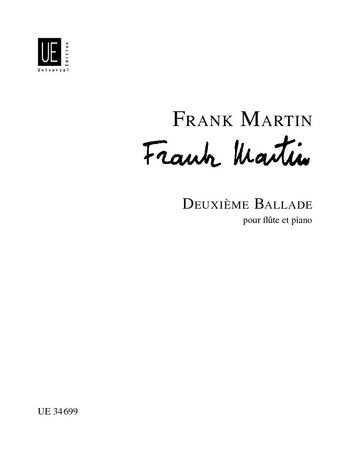 Martin - Deuxieme Ballade for Flute/piano