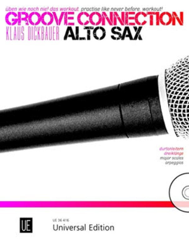 Groove Connection Alto Sax Bk/cd
