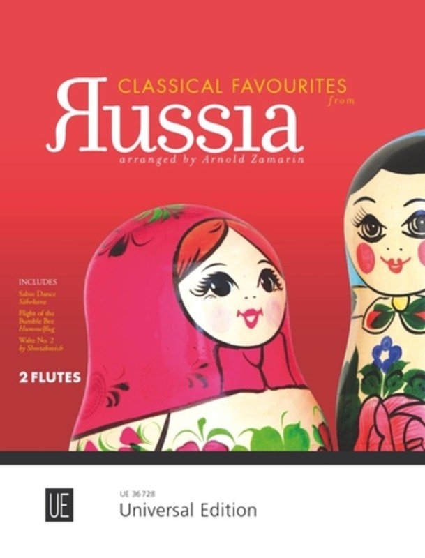Classical Favourites From Russia 2 Flutes