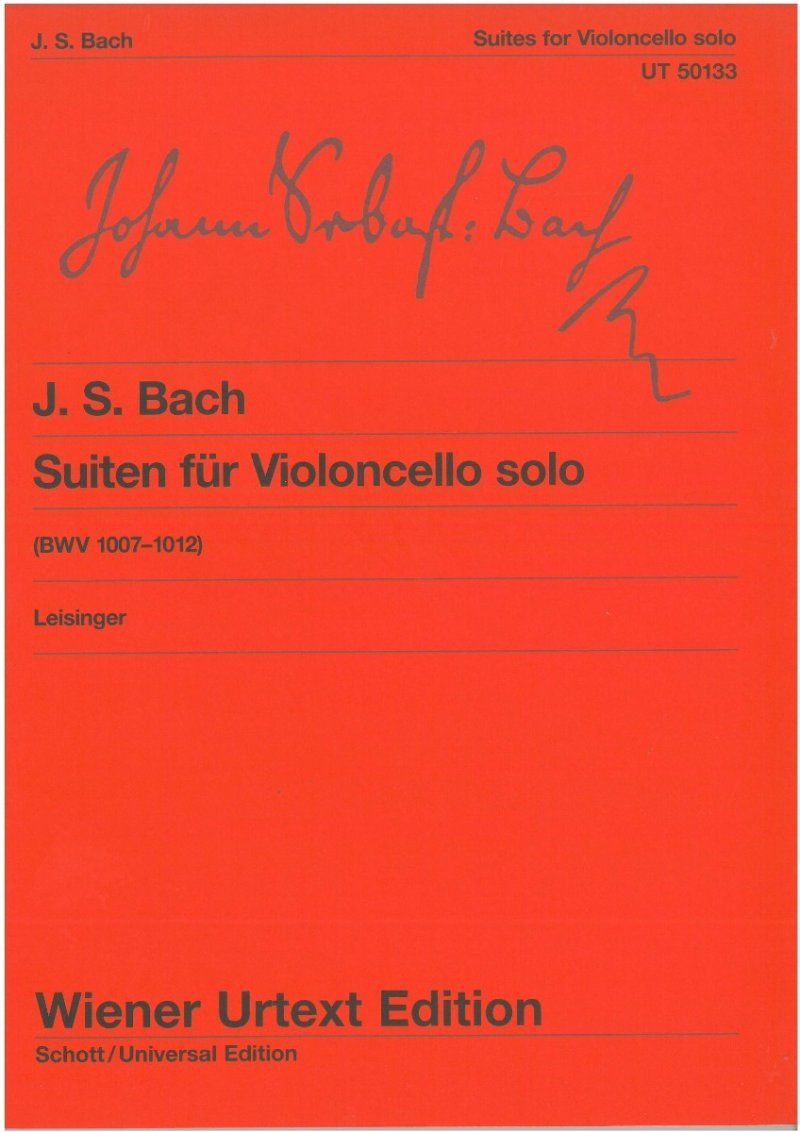 Bach - 6 Suites Bwv 1007-1012 Cello Urtext