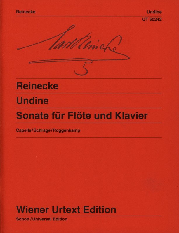 Reinecke - Undine Sonata Op 167 Flute/piano