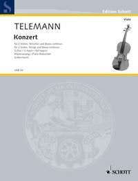 Telemann - Concerto G Major for 2 Violas/piano