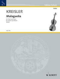Kreisler - Malaguena for Violin/piano