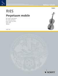 Ries - Perpetuum Mobile Op 34 No 5 for Violin/piano