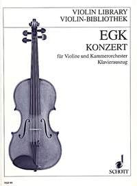 Egk - Concerto for Violin/piano