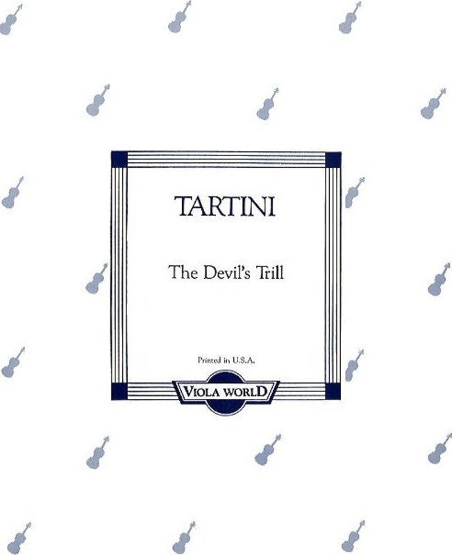 Tartini - Devils Trill Viola/piano
