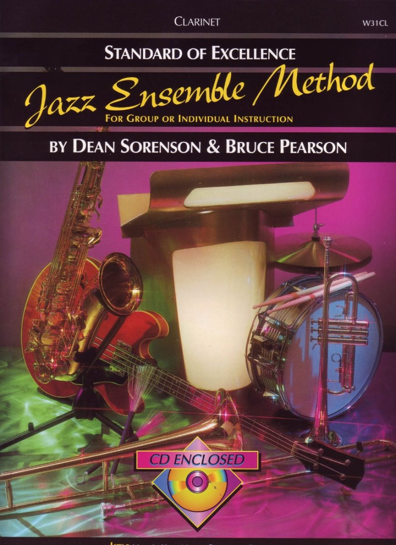Soe Jazz Ensemble Method Clarinet Bk/cd