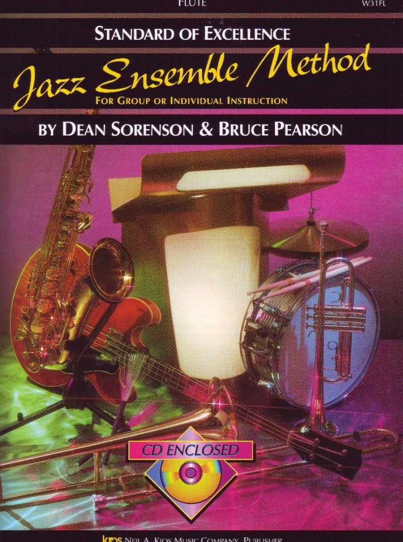 Soe Jazz Ensemble Method Flute Bk/cd