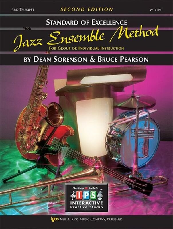 Soe Jazz Ensemble Method 3rd Trumpet Bk/cd