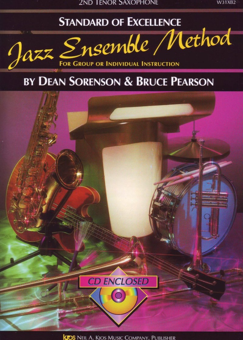 Soe Jazz Ensemble Method 2nd Tenor Saxophone Bk/cd