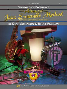Soe Advanced Jazz Ensemble Method Vibes/aux Percussion Bk/cd