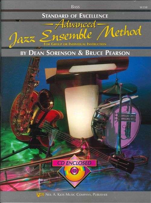 Soe Advanced Jazz Ensemble Method Bass Bk/cd