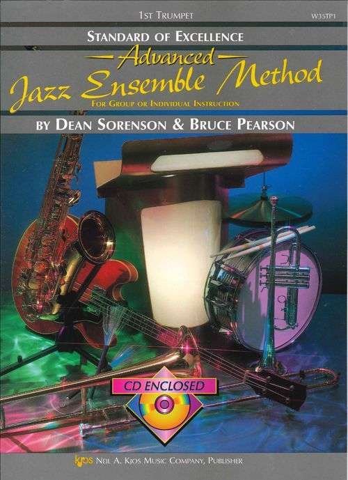 Soe Advanced Jazz Ensemble Method 1st Trumpet Bk/cd