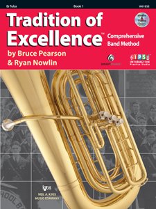 TRADITION OF EXCELLENCE BK 1 E FLAT TUBA BK/OLA