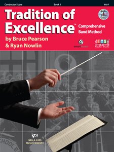 TRADITION OF EXCELLENCE BK 1 CONDUCTOR SCORE BK/OLA